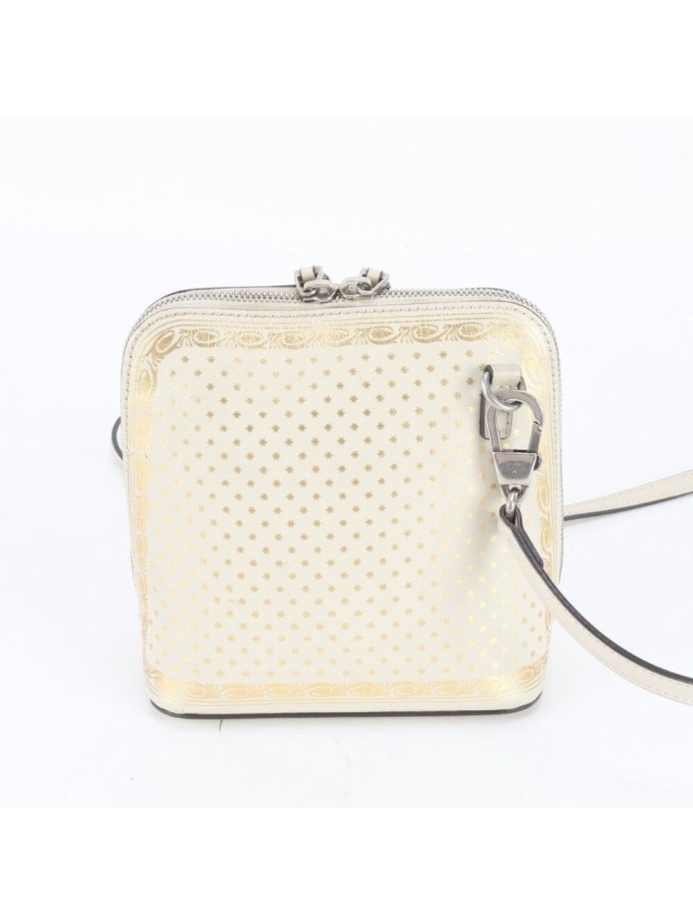 ★SOLD★ Gucci Sega Collaboration Guccy Print Leather Shoulder Bag Crossbody Rbe - Picture 3 of 10